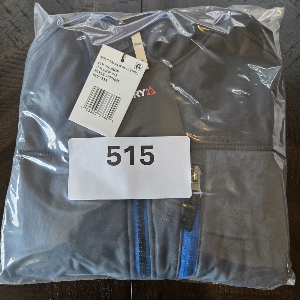 NWT GERRY Boys Falcon Softshell Jacket Gray Iron Blue XXS (2/3) - Picture 13 of 13